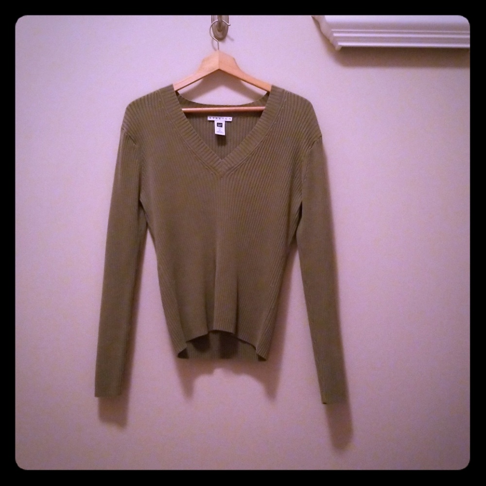 Gap green sweater size xl